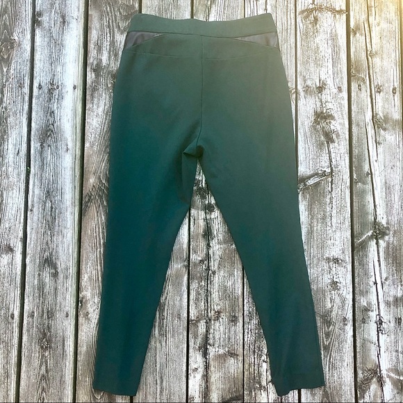Michel Studio size 14 Dark Green Stretch Dress Pants - Picture 4 of 12